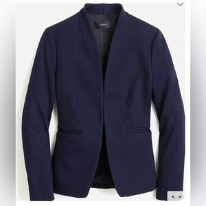 J. Crew Going Out Blazer Navy Blue Size 2